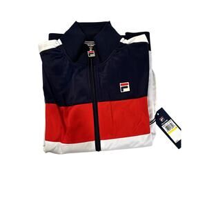 FILA Assembly Mens Track Jacket  Medium